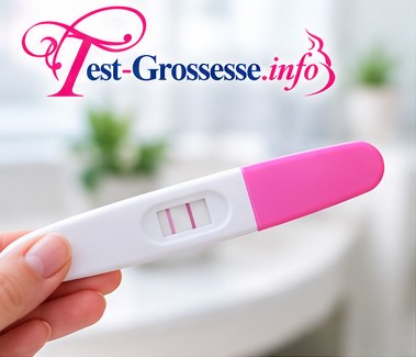 Test urinaire avec deux traits